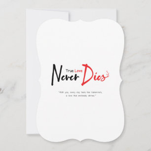 True love never dies