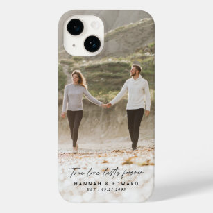 True Love photo modern minimal personalised gift Case-Mate iPhone 14 Case