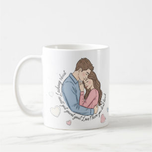 True Love Quote Bridesmaid Mug – Romantic Couple  