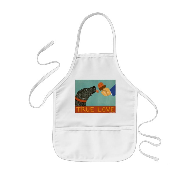 True Love- Stephen Huneck Kids Apron (Front)