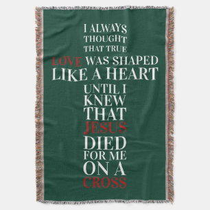 True love throw blanket