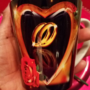 True Love Wedding Day  Latte Mug