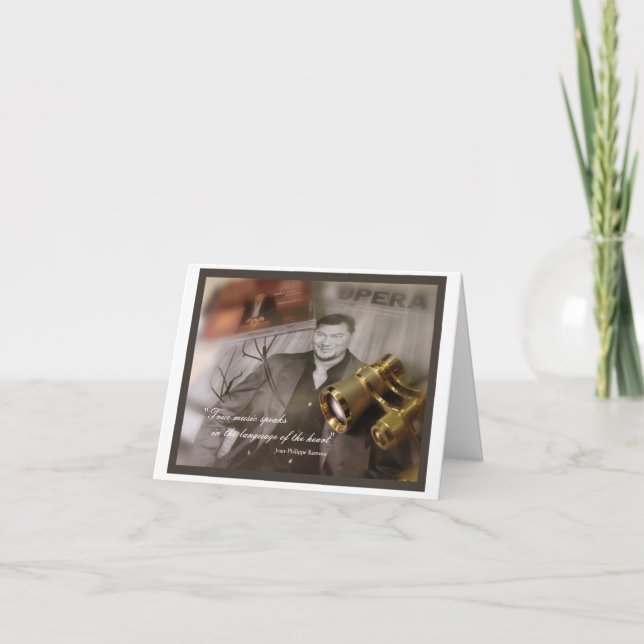 True Music Note Card (Front)