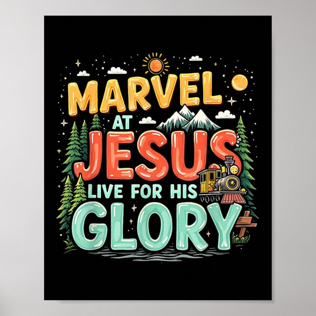 True North Christian Camp Vbs 2025 His Glory Junct Poster (Front)