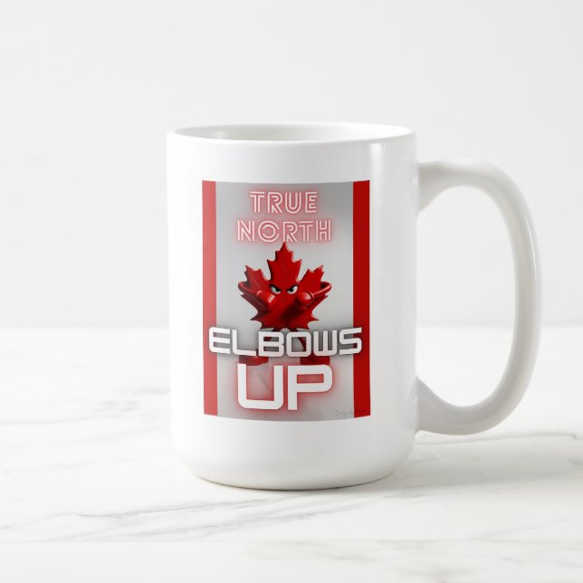 True North - Elbows Up Mug (Right)