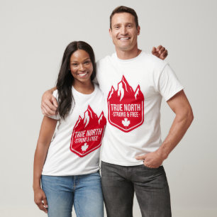 True North Strong And Free - Freedom Convoy 2022 T-Shirt