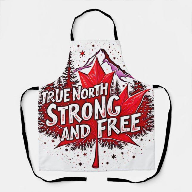 True North Strong Free Apron (Front)