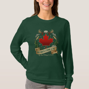 True North Strong Free Canada Women's Tee