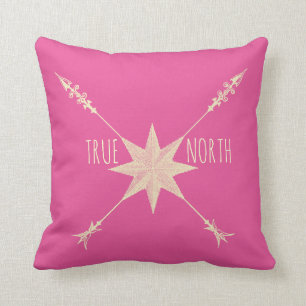 True North Throw Pillows