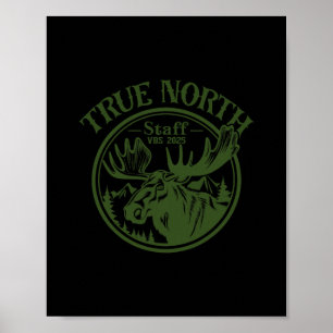 True-north Vbs 2025 Staff Christian Summer Camp  Poster