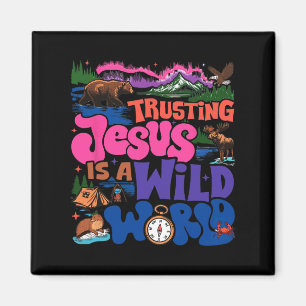 True North Vbs 2025 Trusting Jesus Wilderness Chri Magnet