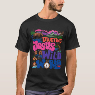 True North Vbs 2025 Trusting Jesus Wilderness Chri T-Shirt
