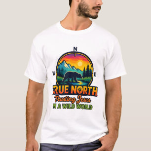 True North Vbs 2025 Trusting Jesus Wilderness Chri T-Shirt