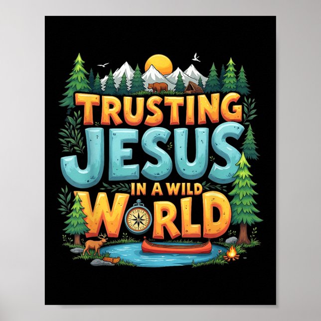 True North Vbs Trusting Jesus In A Wild World Summ Poster (Front)