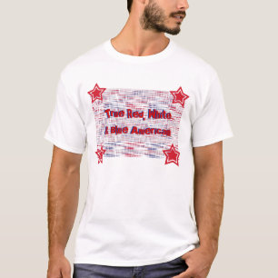 True red, white & blue American, red, blue, stars T-Shirt