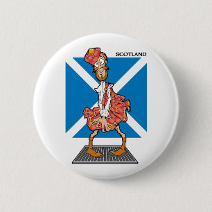 True Scotsman? 6 Cm Round Badge