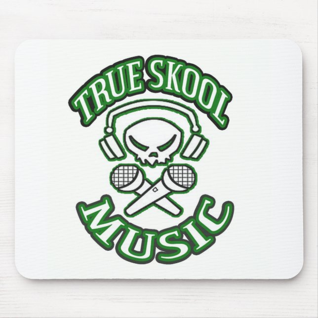 TRUE SKULL MOUSE PAD (Front)