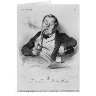 true smoker, from series 'Galerie physionomique'