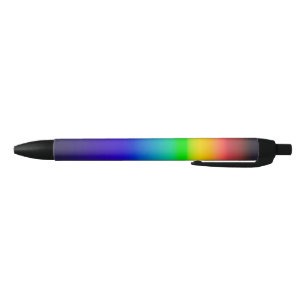 True solar spectrum black ink pen
