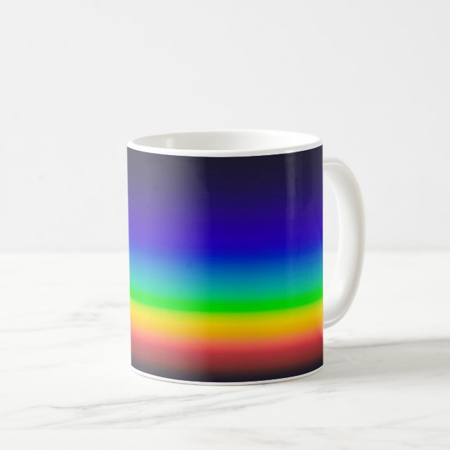 True solar spectrum coffee mug (Front Right)