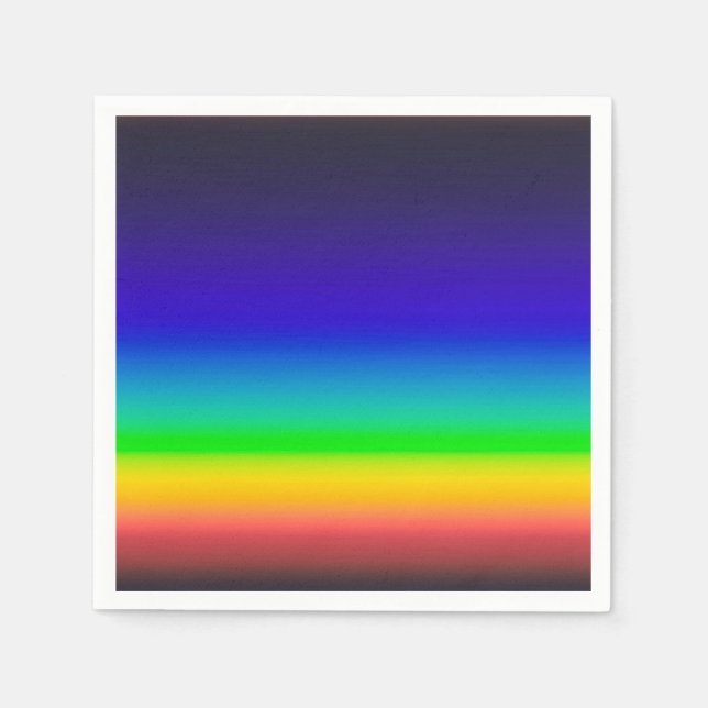 True solar spectrum napkin (Front)