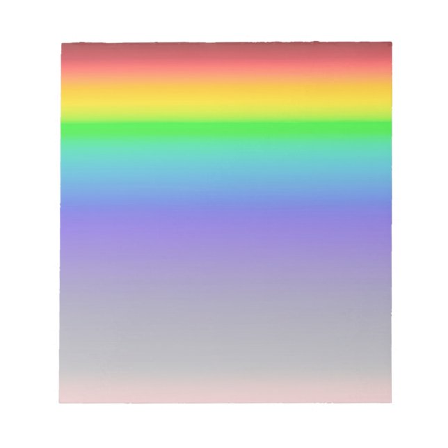 True solar spectrum notepad (Front)