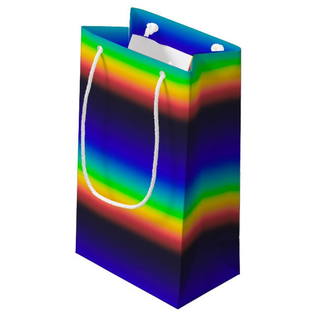True solar spectrum small gift bag (Back Angled)