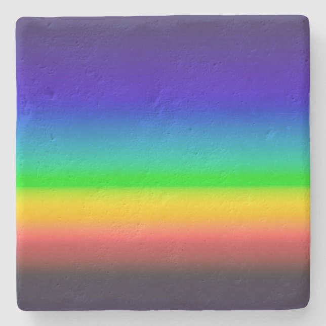 True solar spectrum stone coaster (Front)