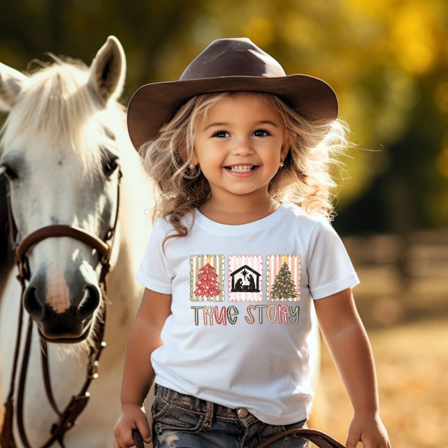 True Story Christmas Toddler T-shirt (True Christmas Story toddler shirt. )
