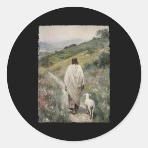True Story He Is Risen Christian Jesus Bible Verse Classic Round Sticker