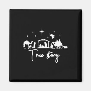 True story nativity christmas baby magnet
