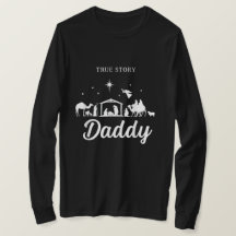 True Story Nativity Christmas Daddy Family Pajama