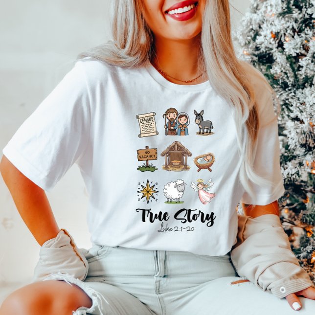 True Story Nativity T-Shirt (Creator Uploaded)