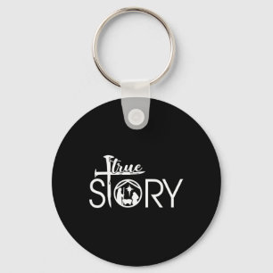 True Story Of Jesus Birth Christmas Nativity Chris Key Ring