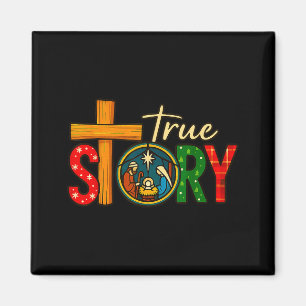 True Story Of Jesus Birth Christmas Nativity Chris Magnet