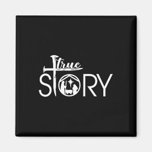 True Story Of Jesus Birth Christmas Nativity Chris Magnet