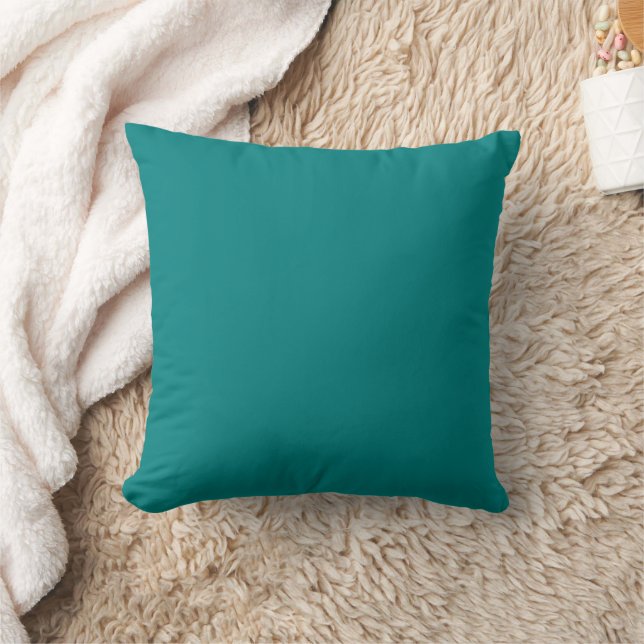 True Teal Cushion (Blanket)