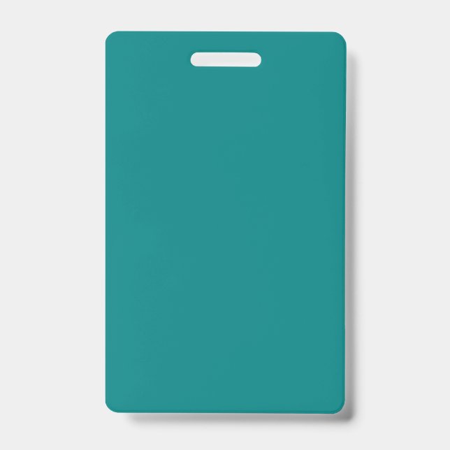 True Teal ID Badge (Front)