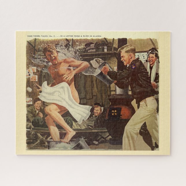 True Towel Tales No. 2 of 6 Jigsaw Puzzle (Horizontal)