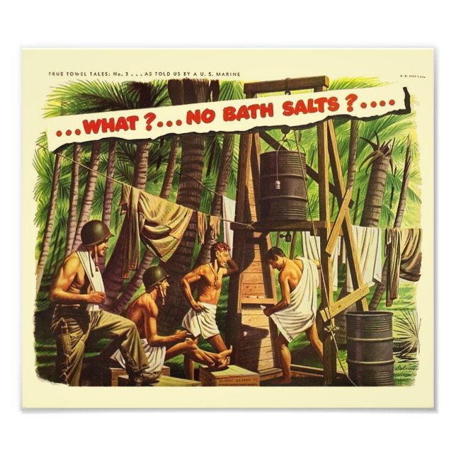 True Towel Tales No. 3 of 6 Photo Print (Front)