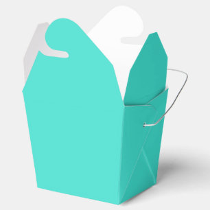 True Turquoise Favour Box