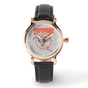 True Vintage Supergirl Flying Graphic Watch