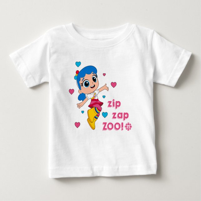 True - Zip Zap Zoo Baby T-Shirt (Front)