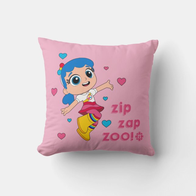 True - Zip Zap Zoo Cushion (Front)