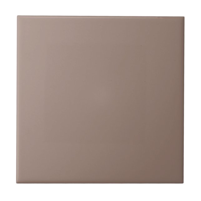 Truffle Dusting Brown Square Kitchen and Bathroom Ceramic Tile (Front)