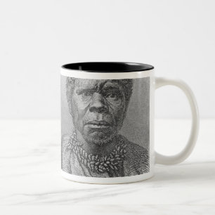 Truganina, the last Tasmanian woman Two-Tone Coffee Mug