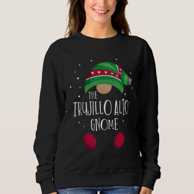 Trujillo Alto Gnome Family Matching Christmas Paja Sweatshirt (Front)