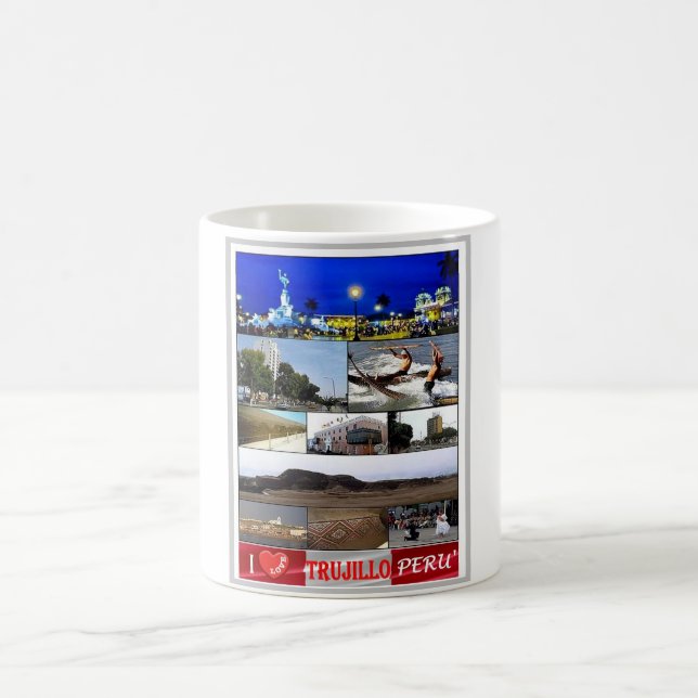 Trujillo I Love - Peru - Coffee Mug (Center)