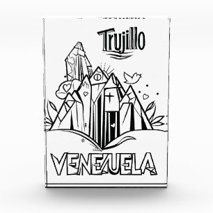 Trujillo Venezuela artistic design   Virgen Paz Photo Block