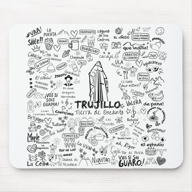 Trujillo Venezuela Tierra de Encanto - Pure Ve Mouse Pad (Front)